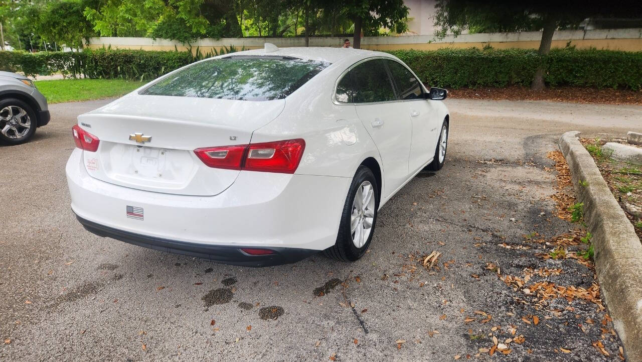 2016 Chevrolet Malibu for sale at All About Wheels Inc in Miami, FL