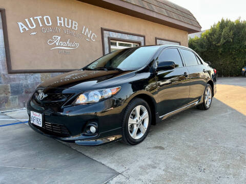 2011 Toyota Corolla for sale at Auto Hub, Inc. in Anaheim CA