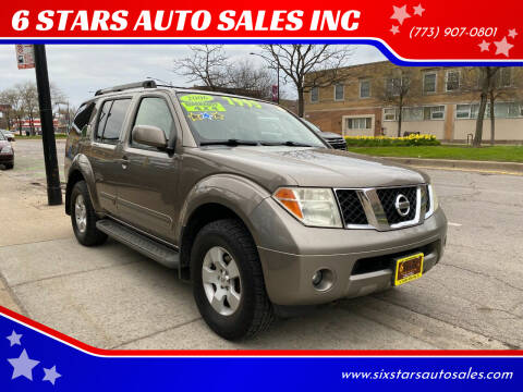 2006 Nissan Pathfinder for sale at 6 STARS AUTO SALES INC in Chicago IL