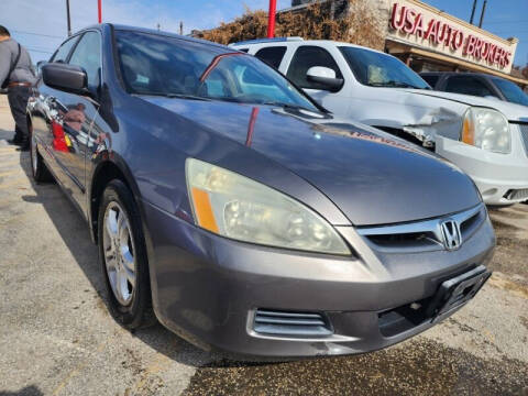 2007 Honda Accord for sale at USA Auto Brokers in Houston TX