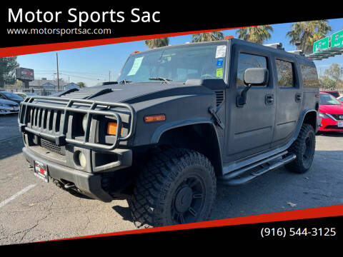 2004 HUMMER H2 for sale at Motor Sports Sac in Sacramento CA