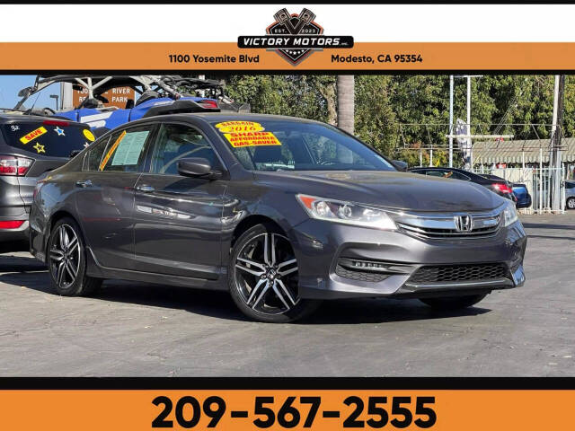 2016 Honda Accord for sale at Victory Motors Inc in Modesto, CA