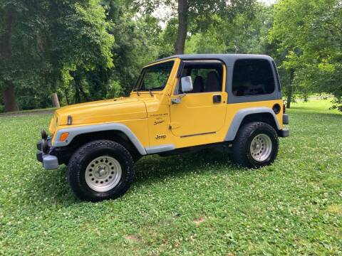 2000 Jeep Wrangler for sale at Michaels Used Cars Inc. in East Lansdowne PA