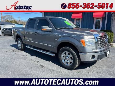 2012 Ford F-150 for sale at Autotec Auto Sales in Vineland NJ