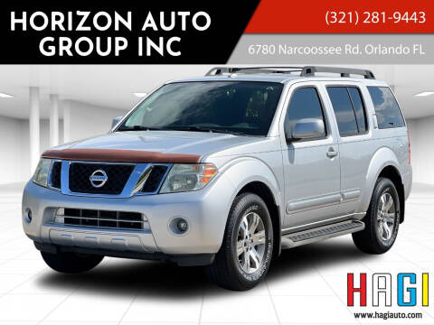 2010 Nissan Pathfinder for sale at HORIZON AUTO GROUP INC in Orlando FL