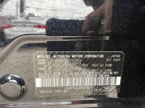 2021 Mitsubishi Outlander Sport SE