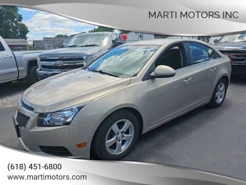 2012 Chevrolet Cruze for sale at Marti Motors Inc in Madison IL