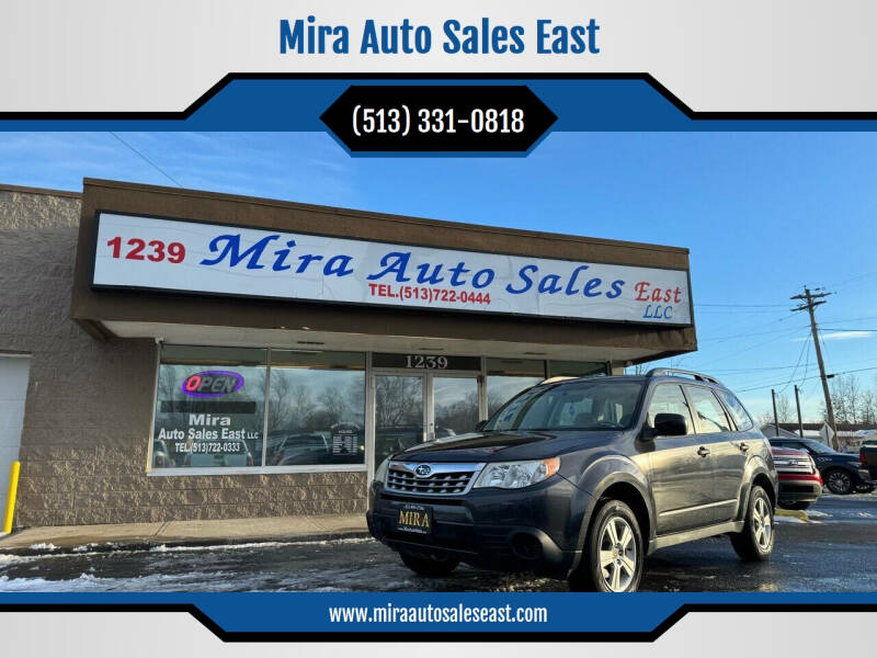 2011 Subaru Forester for sale at Mira Auto Sales East in Milford OH