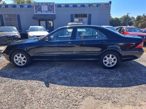 2000 Mercedes-Benz S-Class for sale at We've Got A lot in Gaffney SC