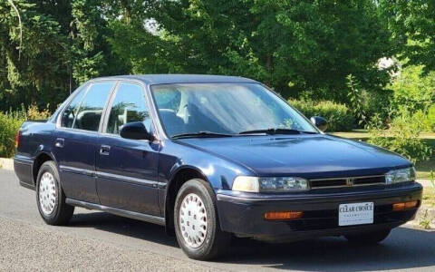 1992 Honda Accord for sale at CLEAR CHOICE AUTOMOTIVE in Milwaukie OR