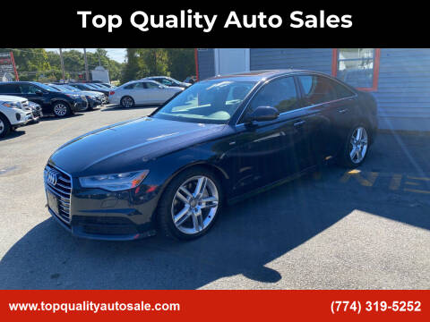2017 Audi A6 for sale at Top Quality Auto Sales in Westport MA