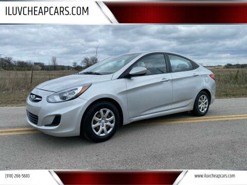 2014 Hyundai Accent for sale at ILUVCHEAPCARS.COM in Tulsa OK