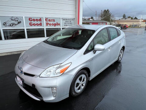 2015 Toyota Prius for sale at Good Cars Good People in Salem OR