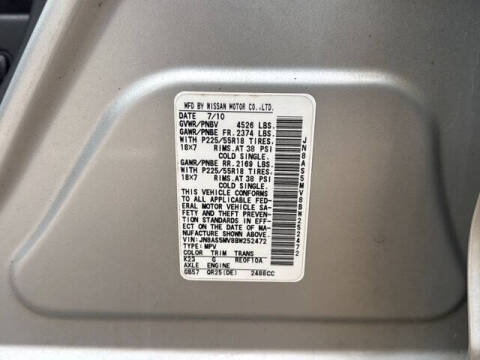 2011 Nissan Rogue SV