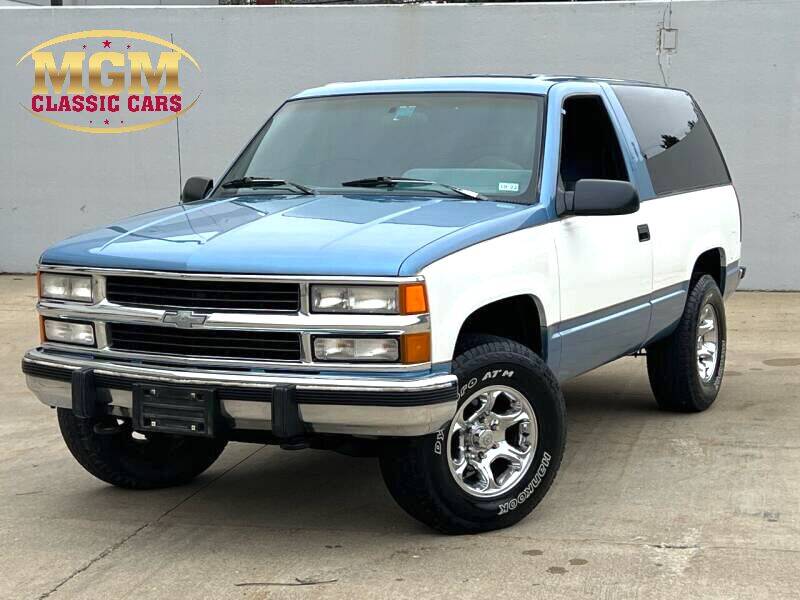 1994 Chevrolet Blazer for sale at MGM CLASSIC CARS in Addison IL