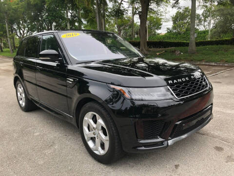 2019 Land Rover Range Rover Sport for sale at DELRAY AUTO MALL in Delray Beach FL