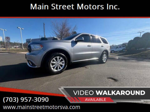 2015 Dodge Durango Special Service