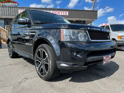 2012 Land Rover Range Rover Sport for sale at CERTIFIED CAR CENTER in Fairfax VA