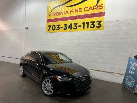 2015 Audi A3 for sale at Virginia Fine Cars in Chantilly VA
