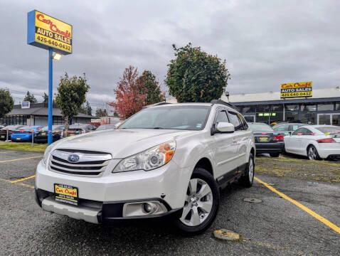 2012 Subaru Outback for sale at Car Craft Auto Sales in Lynnwood WA