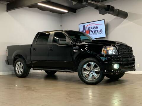 2008 Ford F-150 for sale at Texas Prime Motors in Houston TX