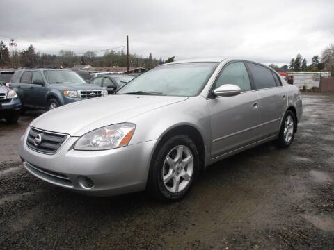 2003 Nissan Altima for sale at ALPINE MOTORS in Milwaukie OR
