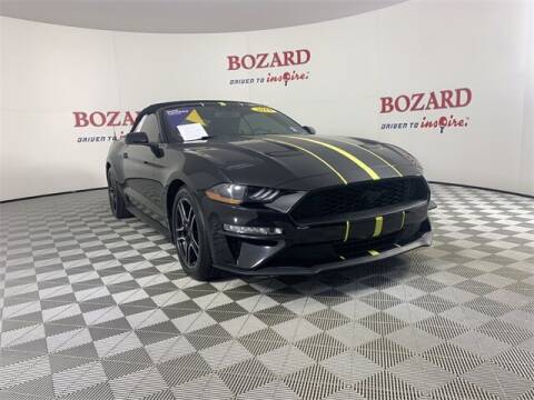2019 Ford Mustang for sale at BOZARD FORD in Saint Augustine FL