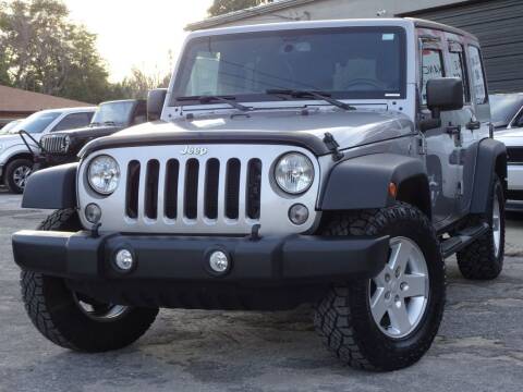 2018 Jeep Wrangler JK Unlimited for sale at Deal Maker of Gainesville in Gainesville FL