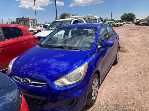 2014 Hyundai Accent for sale at PYRAMID MOTORS - Fountain Lot in Fountain CO