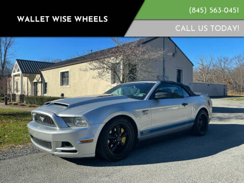 2014 Ford Mustang for sale at Wallet Wise Wheels in Montgomery NY