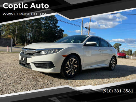 2018 Honda Civic for sale at Coptic Auto in Wilson NC