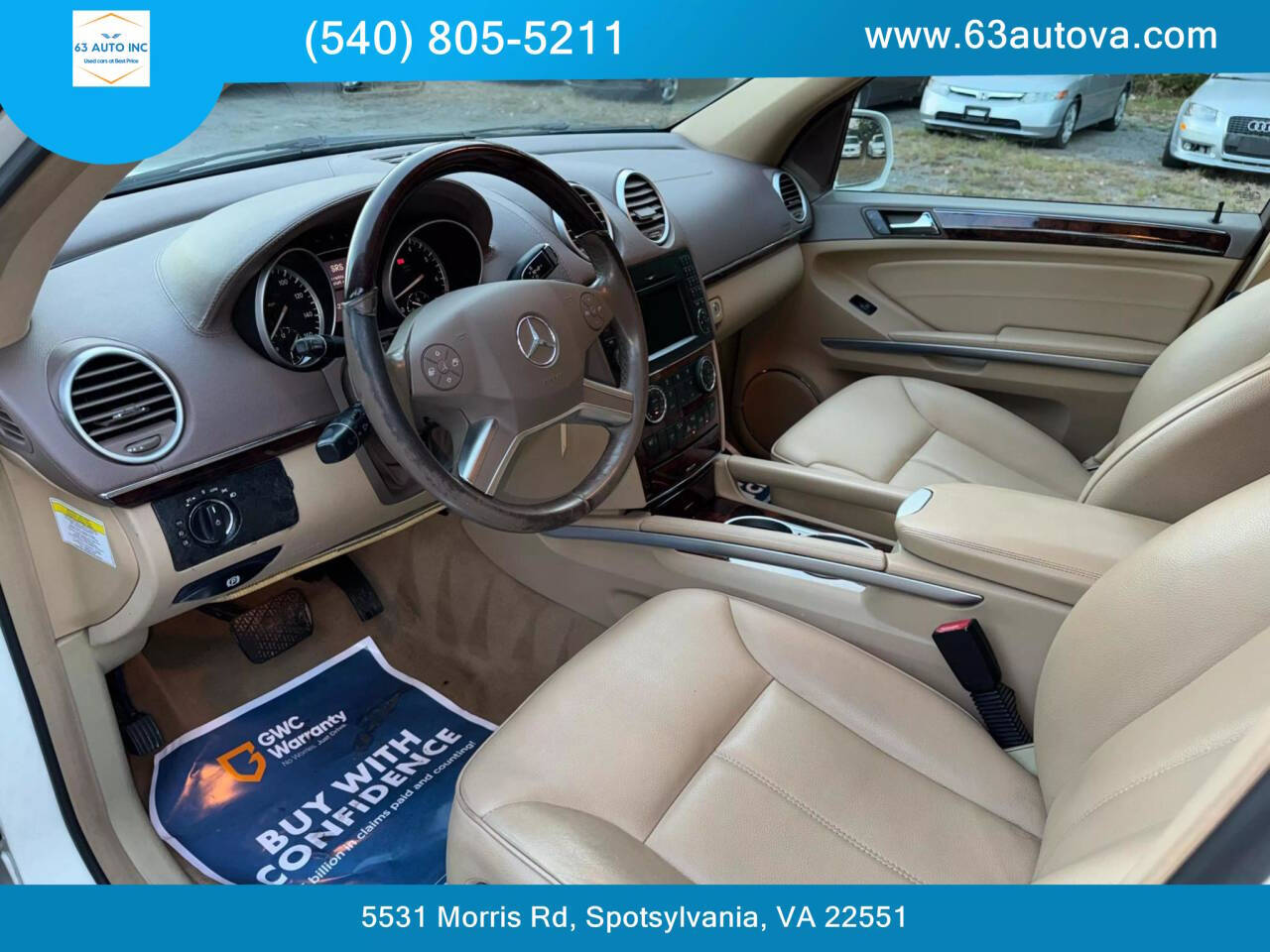 2010 Mercedes-Benz GL-Class for sale at 63 Auto Inc in Spotsylvania, VA