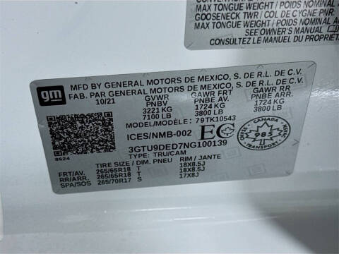 2022 GMC Sierra 1500 Limited