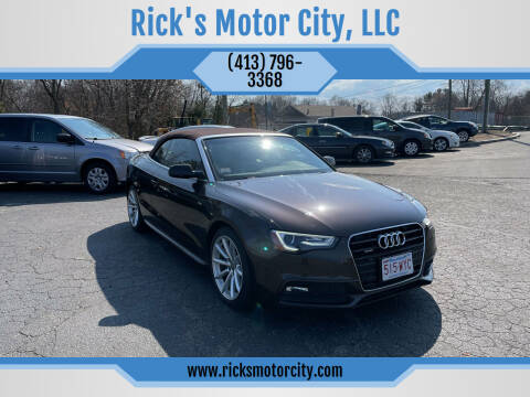 2015 Audi A5 for sale at Rick's Motor City, LLC in Springfield MA