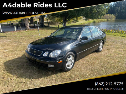 1999 Lexus GS 300 for sale at A4dable Rides LLC in Haines City FL
