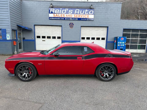 2016 Dodge Challenger for sale at Reid's Auto Sales & Service in Emporium PA