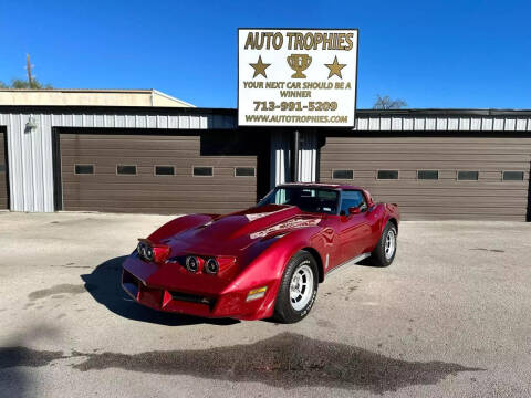 1981 Chevrolet Corvette for sale at AutoTrophies in Houston TX