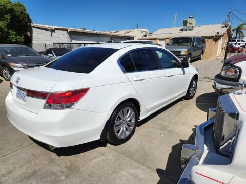 2011 Honda Accord for sale at E and M Auto Sales in Bloomington CA