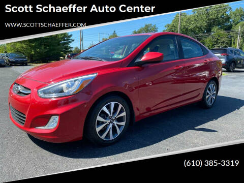 2016 Hyundai Accent for sale at Scott Schaeffer Auto Center in Birdsboro PA