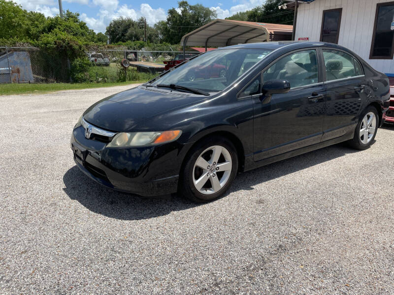 2008 Honda Civic for sale at P & A AUTO SALES in Houston TX