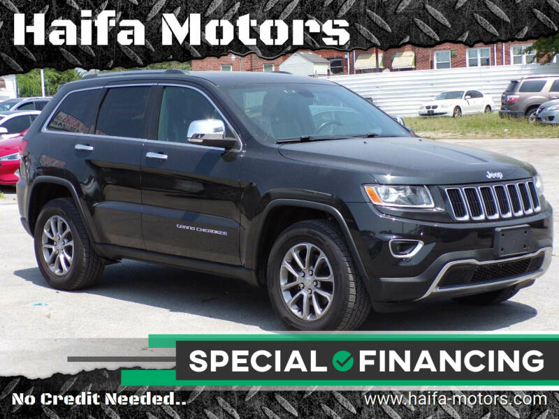 2016 Jeep Grand Cherokee for sale at Haifa Motors in Philadelphia PA