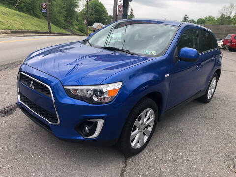 2015 Mitsubishi Outlander Sport for sale at SARRACINO AUTO SALES INC in Burgettstown PA