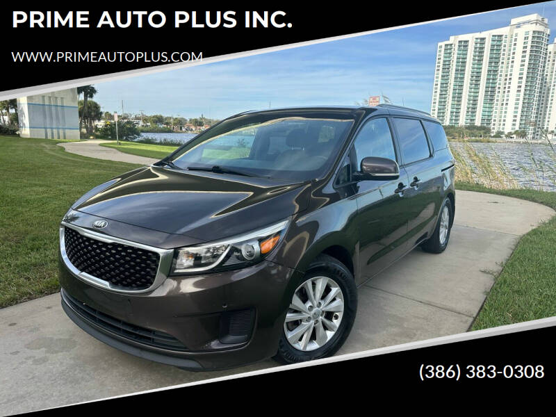 2017 Kia Sedona for sale at PRIME AUTO PLUS INC. in Daytona Beach FL