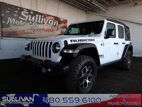 2021 Jeep Wrangler Unlimited for sale at SULLIVAN MOTOR COMPANY INC. in Mesa AZ