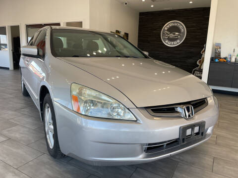 2005 Honda Accord for sale at Evolution Autos in Whiteland IN