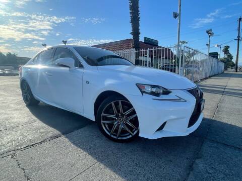 2014 Lexus IS 350 for sale at Euro Zone Auto in Stanton CA