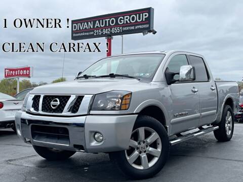 2008 Nissan Titan for sale at Divan Auto Group in Feasterville Trevose PA