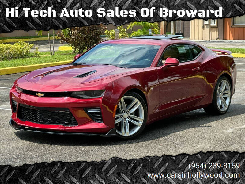 2018 Chevrolet Camaro for sale at Hi Tech Auto Sales Of Broward in Hollywood FL