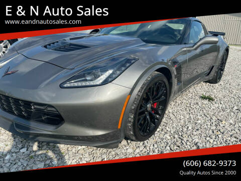 2015 Chevrolet Corvette for sale at E & N Auto Sales in London KY