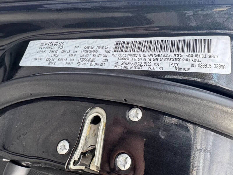 2018 RAM 2500 Laramie